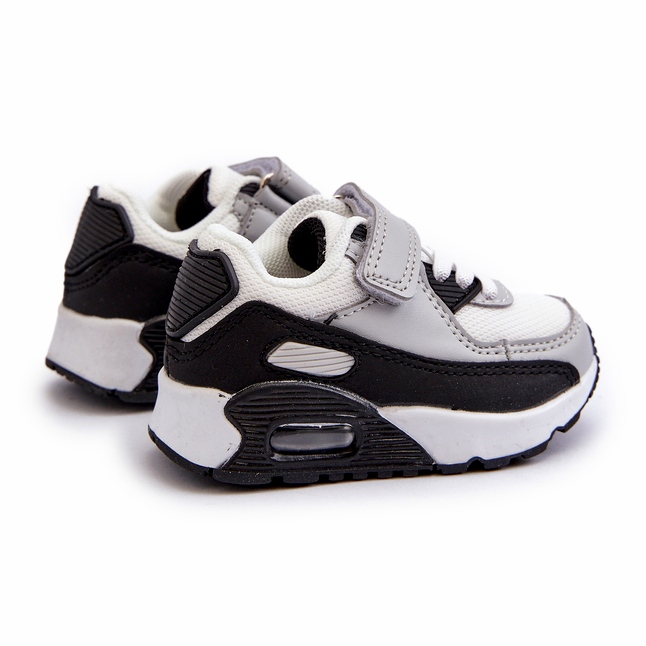 Adidași sportivi sportivi Velcro gri 2