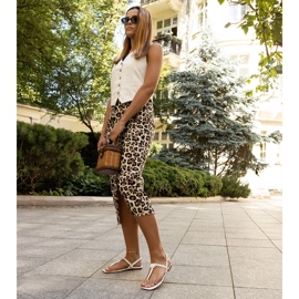 Sandale albe din piele ecologica Rabina 1 Sandale albe din piele ecologica Rabina 1