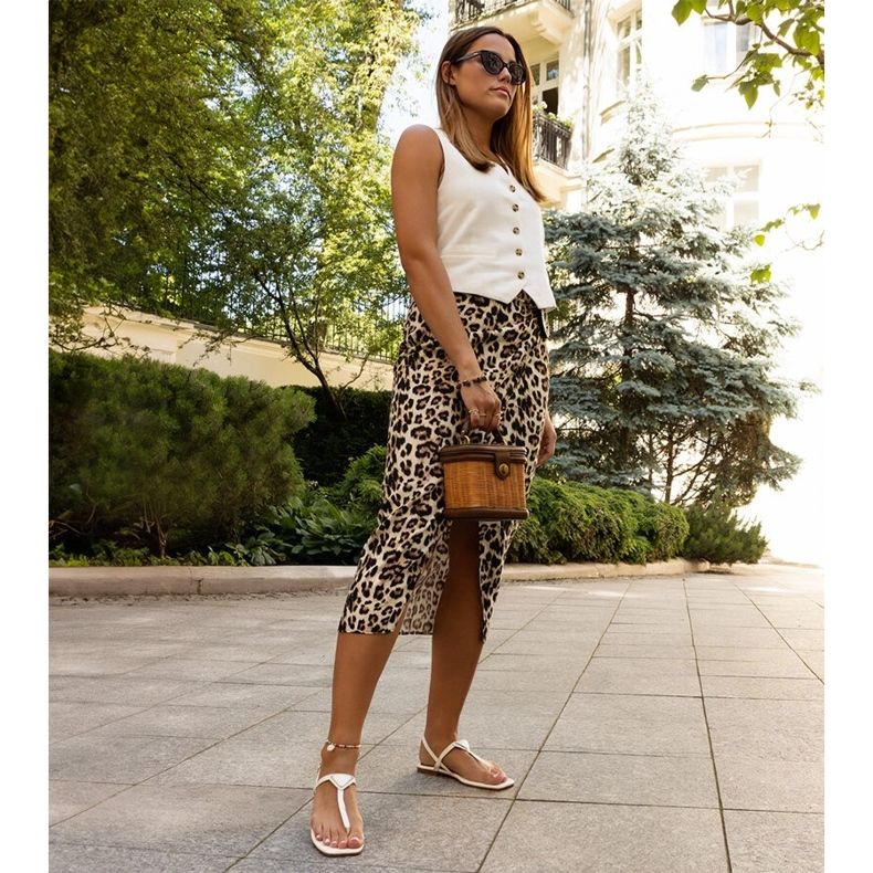 Sandale albe din piele ecologica Rabina 2 Sandale albe din piele ecologica Rabina 2