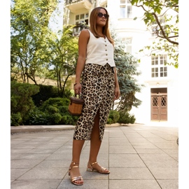 Sandale roz Rababa cu toc mic 1