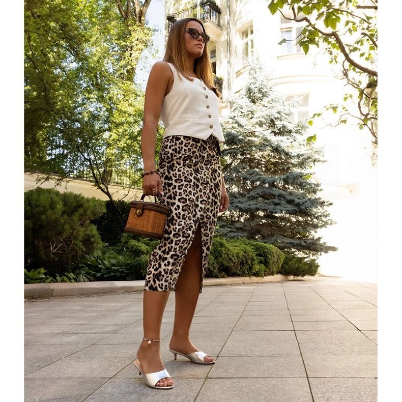 Slapi cu toc mic Silver Maloua argint 1