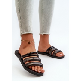 Flip-flops Damă Plati Cauciuc 26727 Ipanema Puffer Tiras Fem Black negru 2