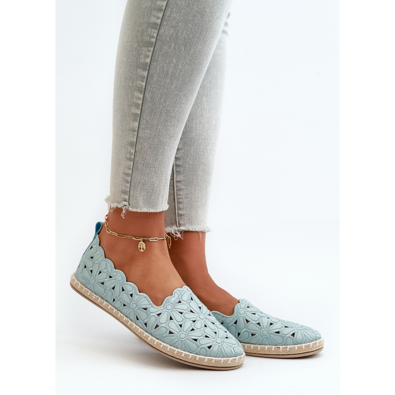 Pantofi de balerină cu slip-on Vennice, albaștri, de damă albastru 1