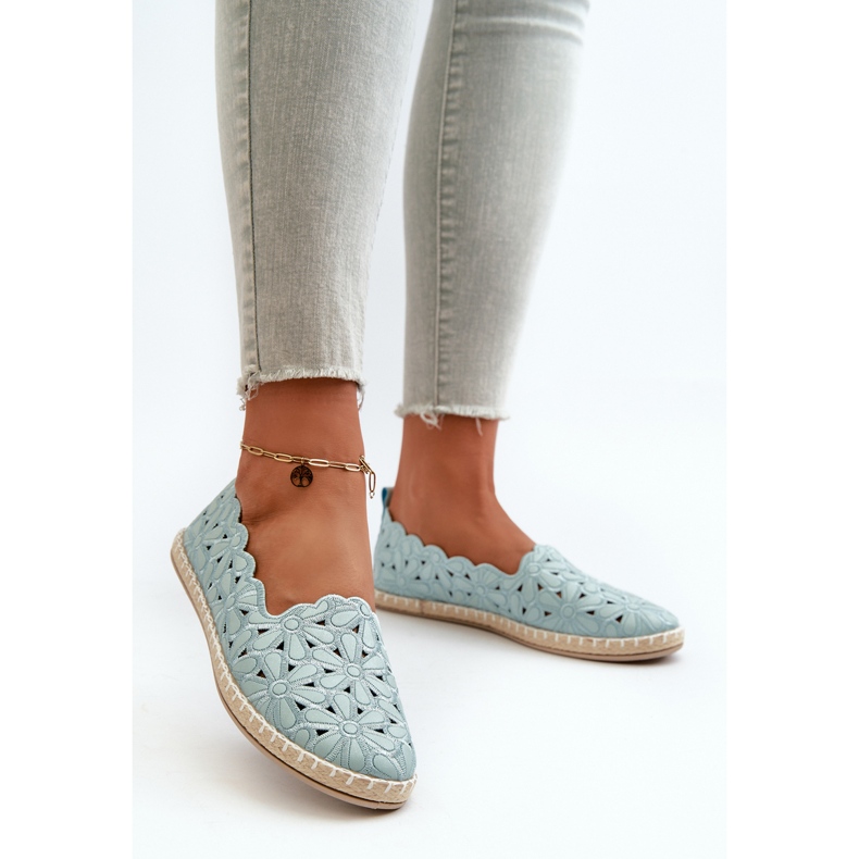 Pantofi de balerină cu slip-on Vennice, albaștri, de damă albastru 2