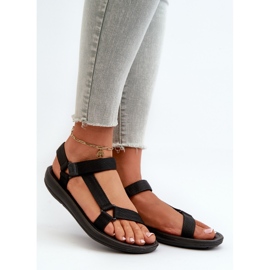 Sandale Sport Dama Cu Velcro Negru Vilari 1 Sandale Sport Dama Cu Velcro Negru Vilari 1