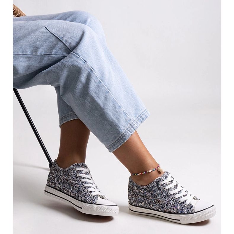 Tenisi înalți Jadwa, negri, strălucitori negru 1