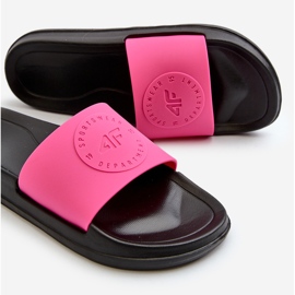 Flip-flops pentru femei 4FMM00FFLIF045-55S roz și negru 2