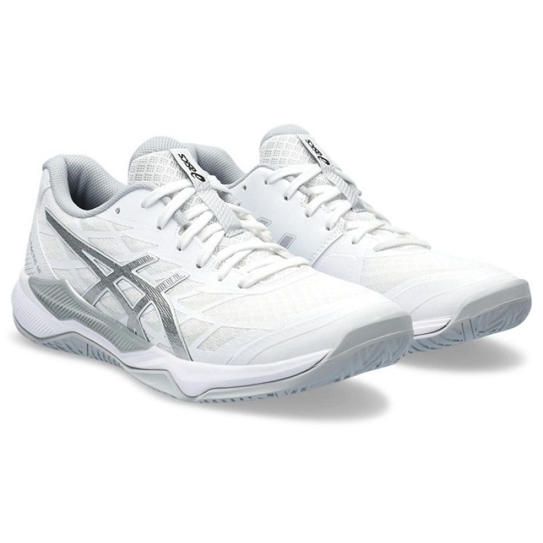 Pantofi Asics Gel Tactic 12 W 1072A092100 alb 1