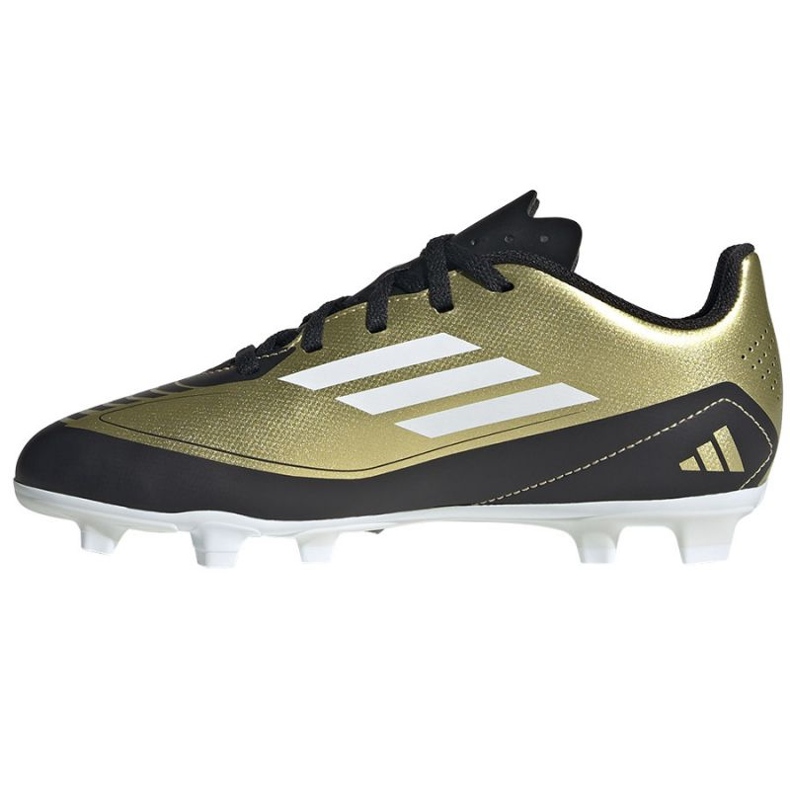 Pantofi Adidas F50 Club Messi Jr FxG IG9319 de aur 1