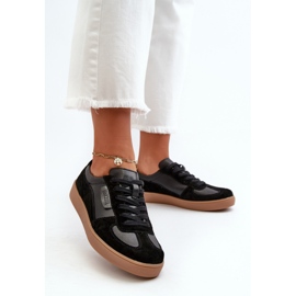 Pantofi de damă din piele negri Vinceza 7333 negru 2 Pantofi de damă din piele negri Vinceza 7333 negru 2