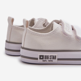 Pantofi pentru copii cu velcro Big Star LL374016 Alb 2 Pantofi pentru copii cu velcro Big Star LL374016 Alb 2