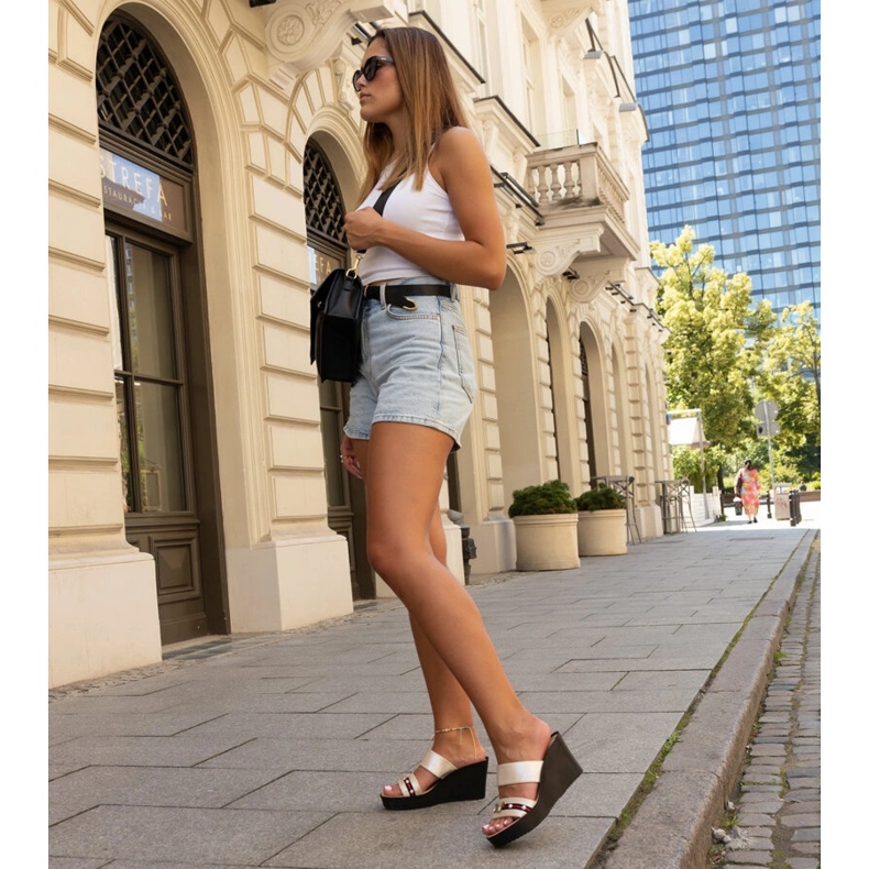 Mulți cu pană Raja metalic auriu de aur 2