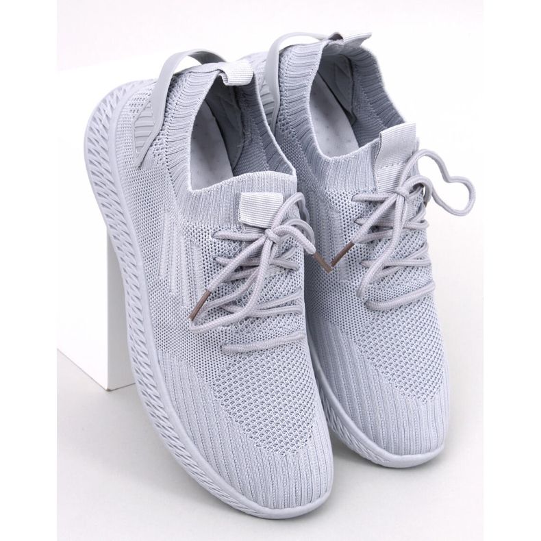 Pantofi sport cu șosete Sigart Gris 1