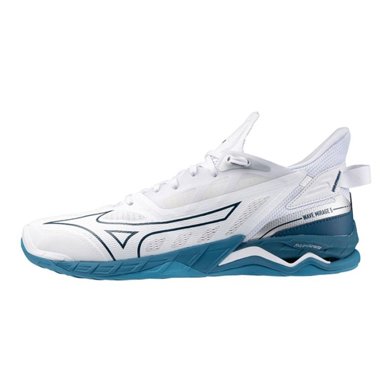Pantofi Mizuno Wave Mirage 5 X1GA235021 alb 1