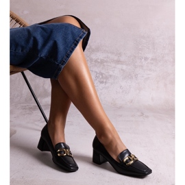 Pompe negre cu vârf pătrat de la Alhena negru 1