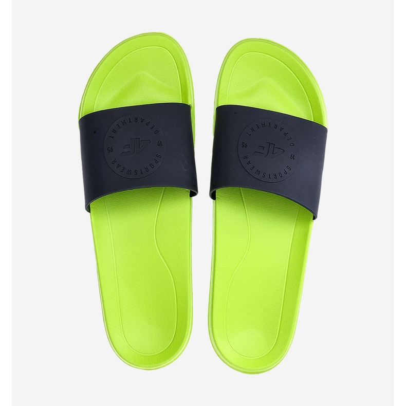 Flip-flops pentru bărbați 4FMM00FFLIM047A-45S verde negru 2