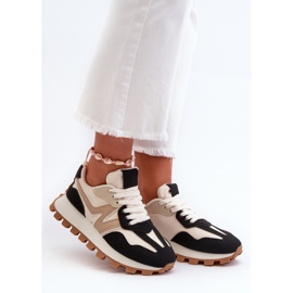 Pantofi sport Kalelia negri pentru damă negru 1