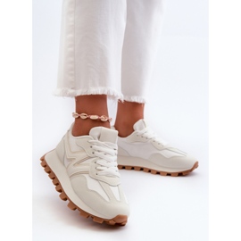 Pantofi de damă pantofi sport alb Kalelia 2