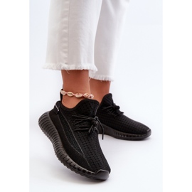 Pantofi sport slip-on pentru femei Nelmarie negru 2