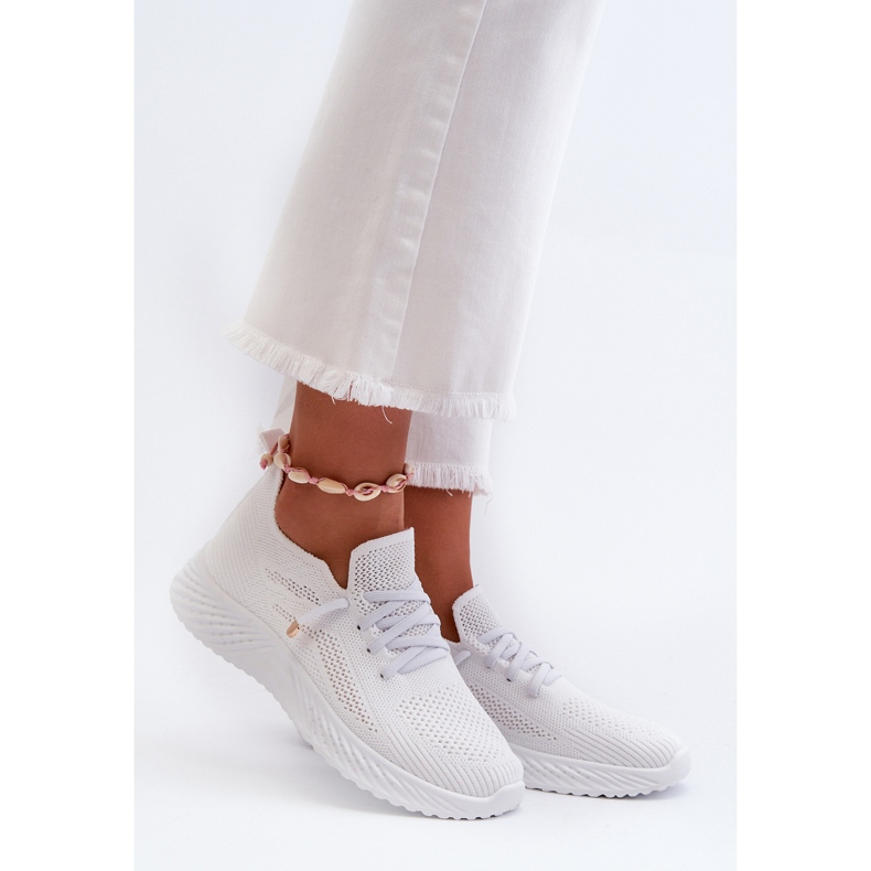 Pantofi Sport Slip-On dama Jagelia alb 1