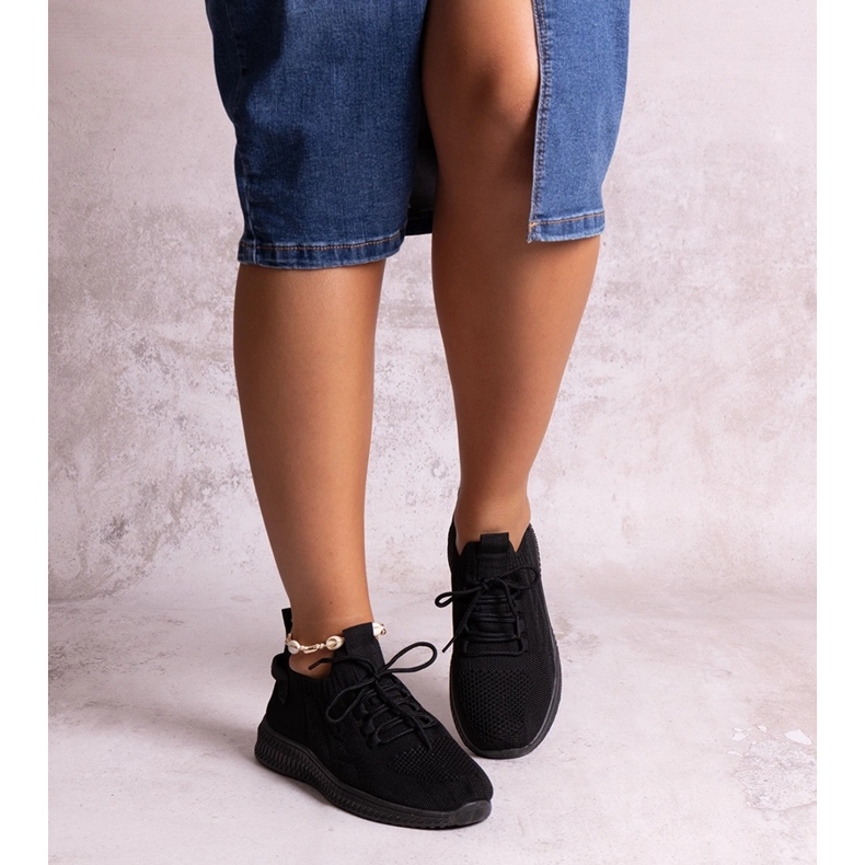 Adidași sport Khitam negri negru 1