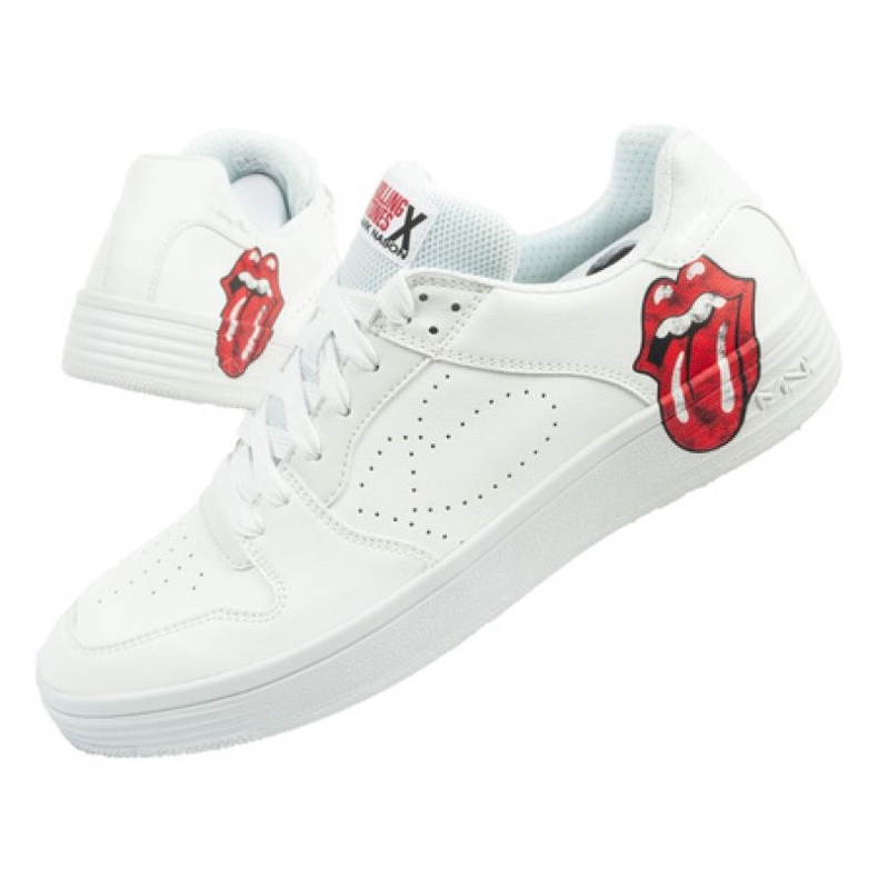 Pantofi Skechers Palmilla Rolling Stones 210748/WHT alb 1