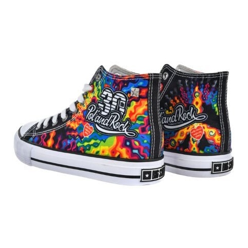 Pantofi înalți pentru bărbați - 30. Pol 'AND'ROCK X Big Star OO174800 - Precomandă negru 2