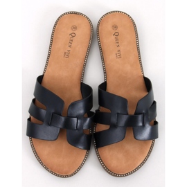 Slapi damă Charnes Black negru 5