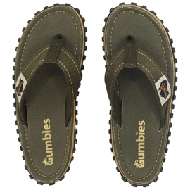 Flip-flops Gumbies Islander Șlapi GU-FFISL119 verde 1