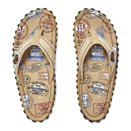 Flip-flops Gumbies Islander Flip-flops Șlapi Traveler GU-FFISL132 bej 2