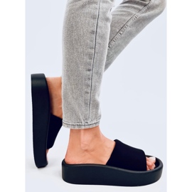 Papuci moi de dama Fontes Black negru 2