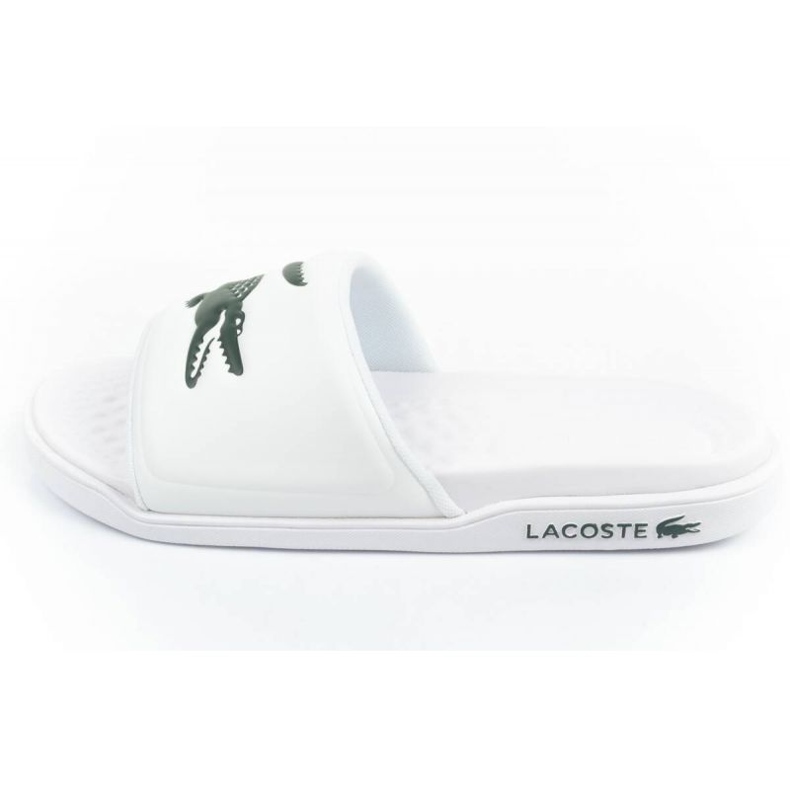 Șlapi Lacoste Croco Dualiste 201R5 743CMA00201R5 alb 1