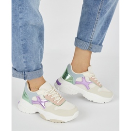 Seastar Tenisi dama multicolori bej 2