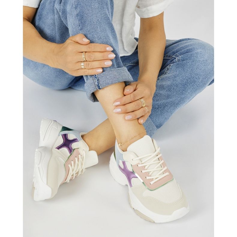 Seastar Tenisi dama multicolori bej 1