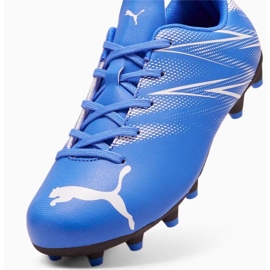 Pantofi de fotbal Puma Attacanto FG/AG 107480-09 albastru 1 Pantofi de fotbal Puma Attacanto FG/AG 107480-09 albastru 1