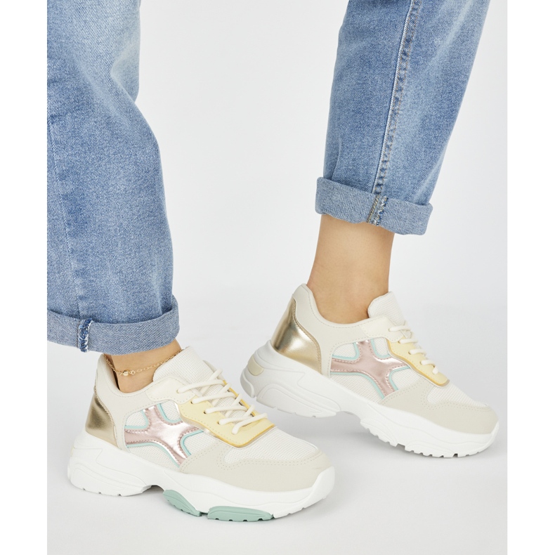 Seastar Tenisi de damă aurii bej 2