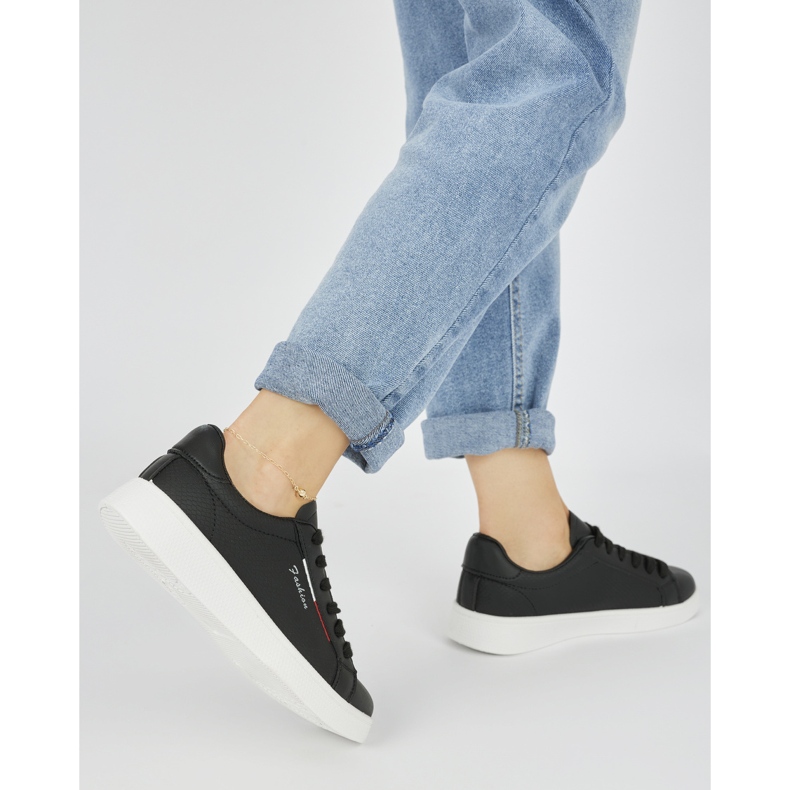 Pantofi sport clasici negri negru 2