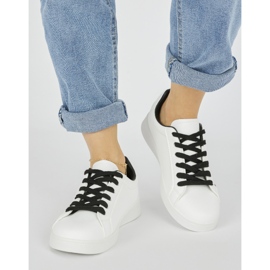 Pantofi sport de dama albi 1