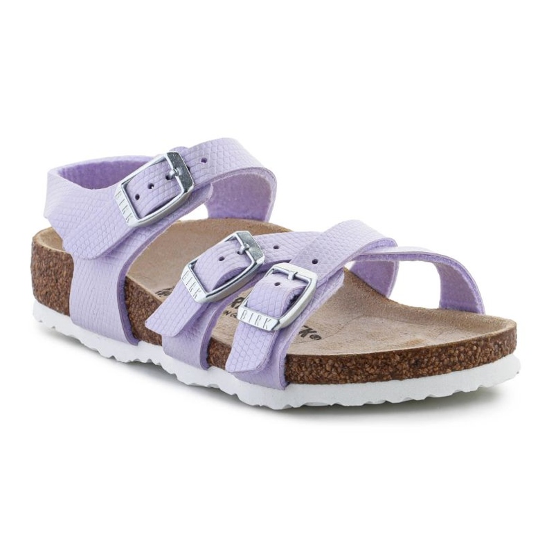 Sandale Birkenstock Kumba Shiny Lizard 1026907 violet 1