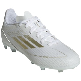 Pantofi de fotbal Adidas F50 League FG/MG IF1366 alb 1