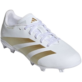 Pantofi de fotbal Adidas Predator League Fg IF6355 alb 1