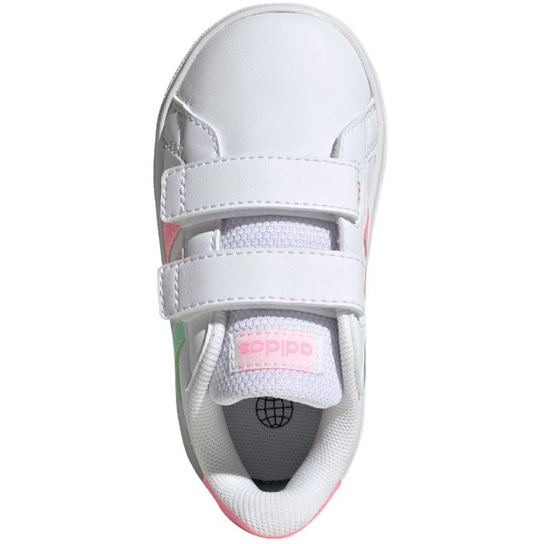 Pantofi Adidas Grand Court Lifestyle Hook and Loop HP8917 alb 1