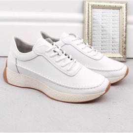 Pantofi sport Sergio Leone SP013 SK432D alb 2