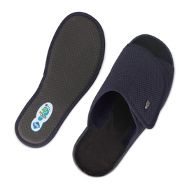 Befado Dr.Orto Slippers pentru femei PU 078D002 albastru 2