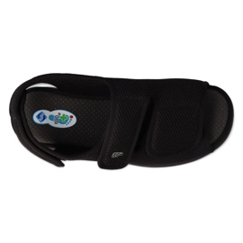 Sandale bărbați Dr.ORTO Befado cu velcro, pu 077M001, negru 3