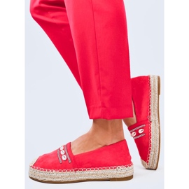Espadrile Ocean Orange shell portocale 2