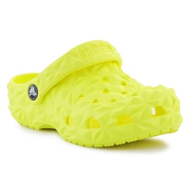 Slapi Crocs Classic Geometric Clog 209572-76M verde 1