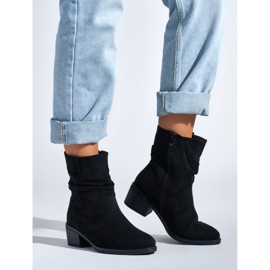 Cizme de cowboy negre de dama negru 1