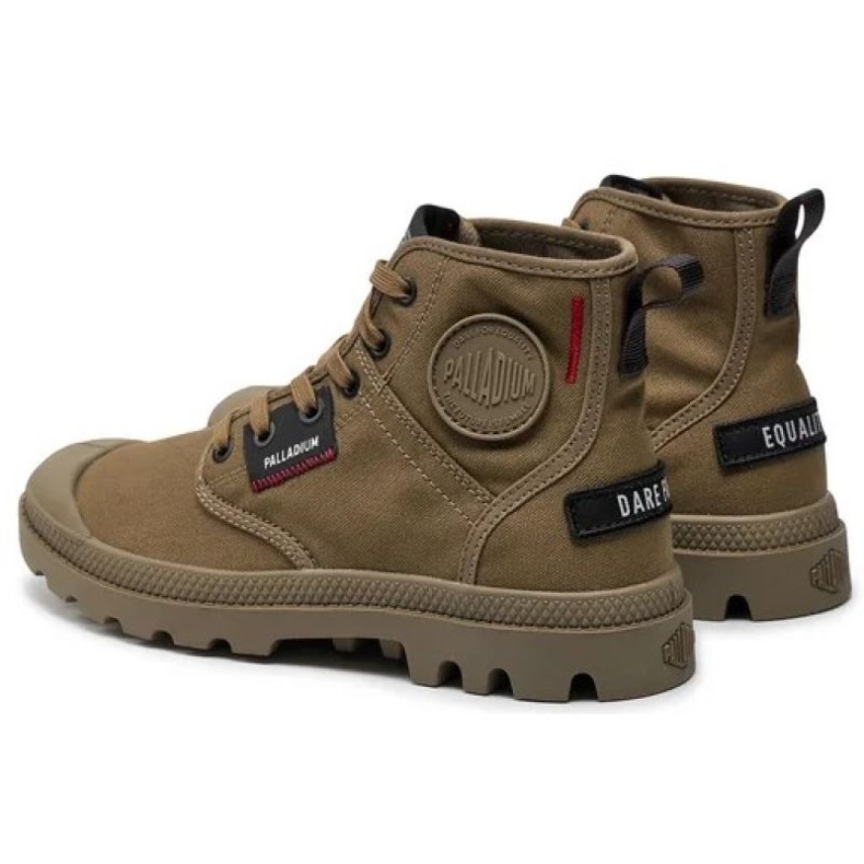 Pantofi Palladium Papa Hi Patch 79117-308-M maro 1 Pantofi Palladium Papa Hi Patch 79117-308-M maro 1