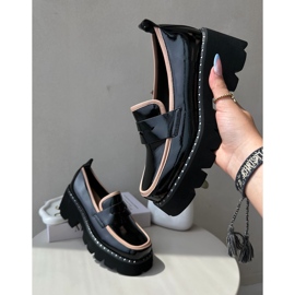 S.Barski Mocasini de damă din piele D&amp;A MR870-32 Negru 2